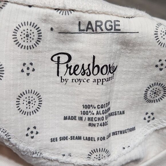 EUC Ivory Pressbox UMC Prembroke Ribbed Sweatshirt - Picture 6 of 7